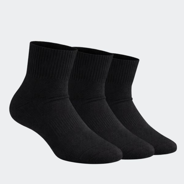 Benation Quarter Half Terry Socks x 3 25500-01