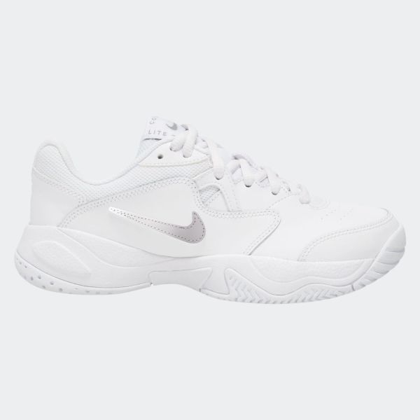NikeCourt Jr. Lite 2 Big Kids’ Tennis Shoes CD0440-105