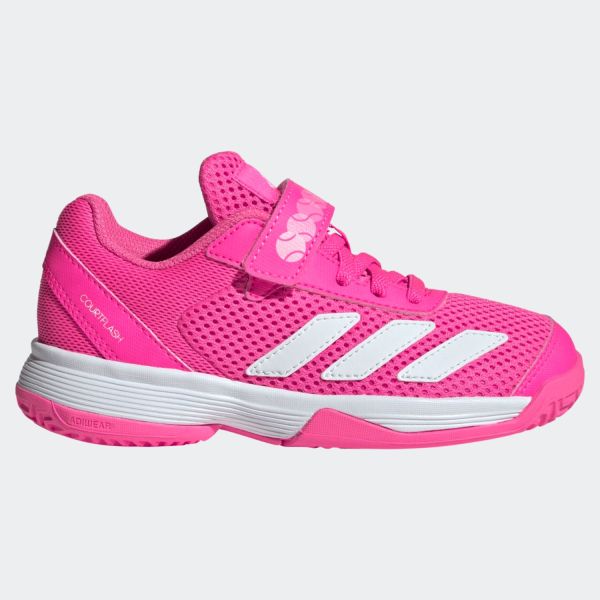 Παιδικά παπούτσια τένις adidas Courtflash Hook And Loop JR4428
